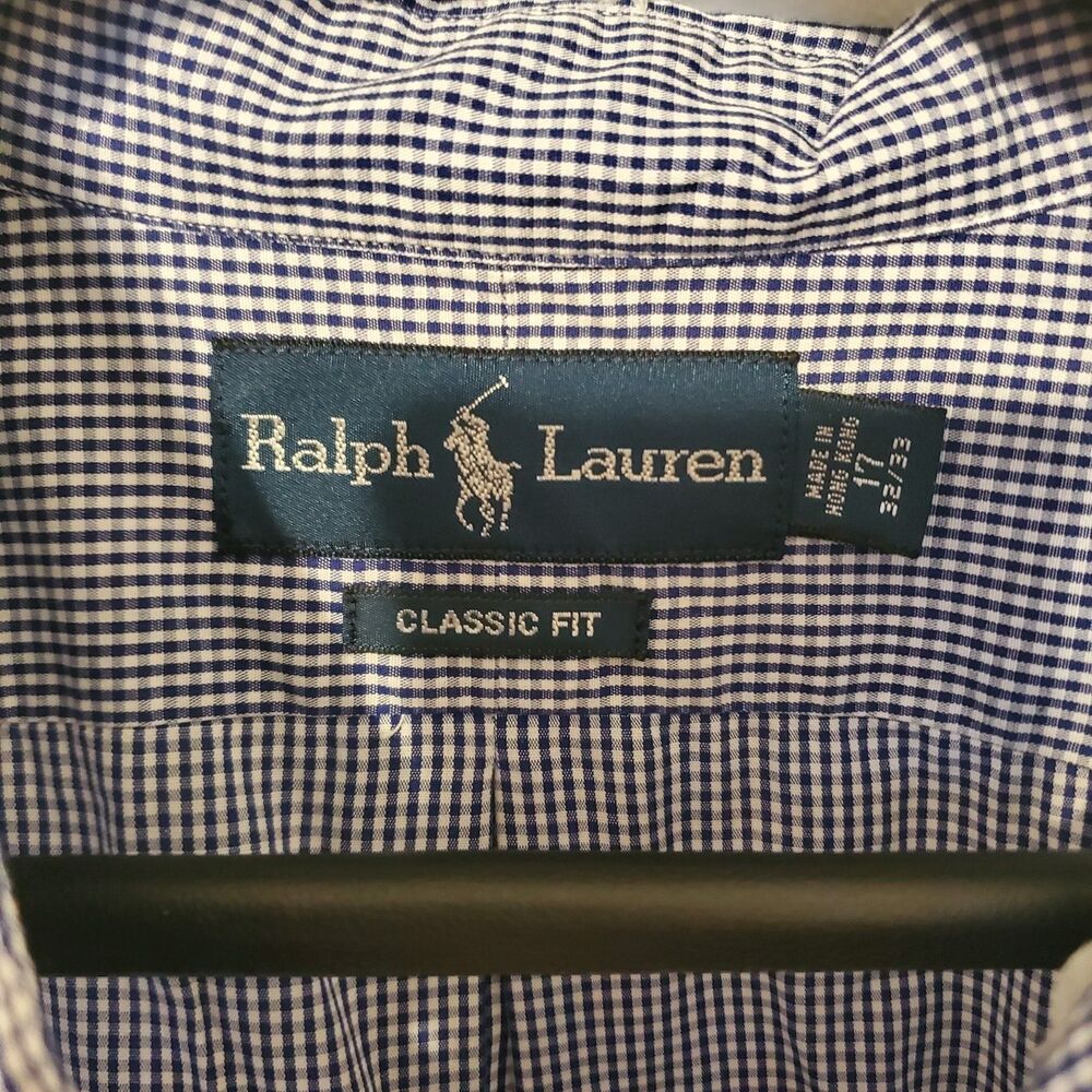 Ralph Lauren Lot of 3 XL Blue Button Down Shirts Classic Fit Blake Prep Pony - Picture 4 of 10